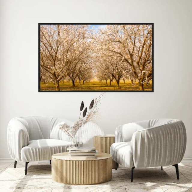 Quadro Decorativo Árvore Branca