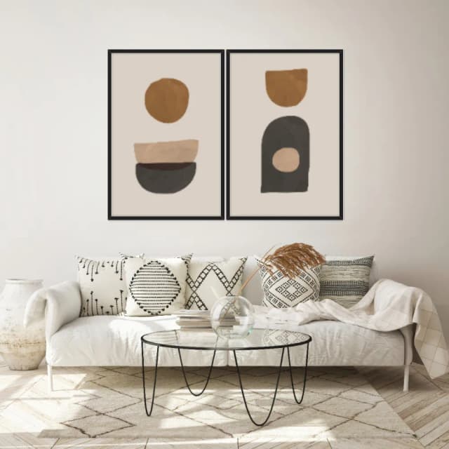 Kit Quadros Decorativos Boho