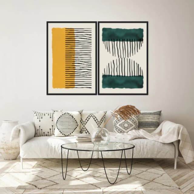 Kit Quadros Decorativos Formas