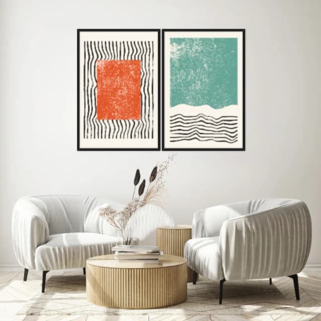 Kit Quadros Decorativos Formas