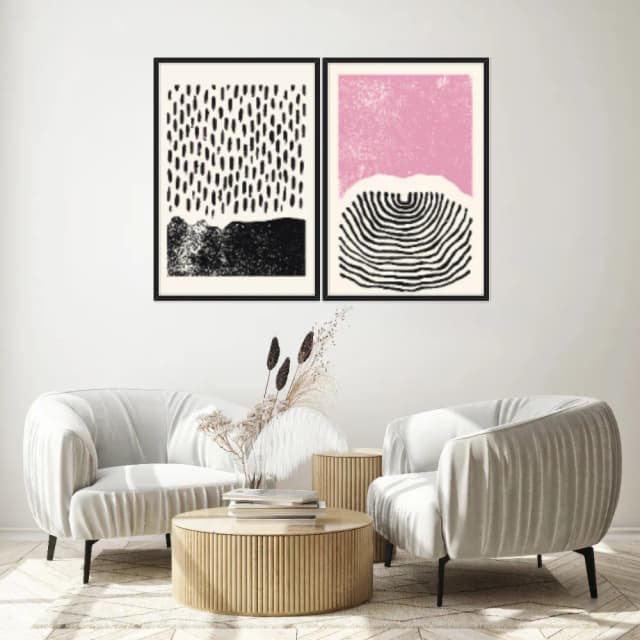 Kit Quadros Decorativos Formas