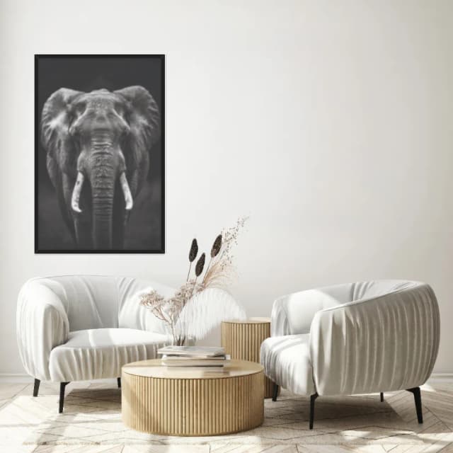 Quadro Decorativo Elefante