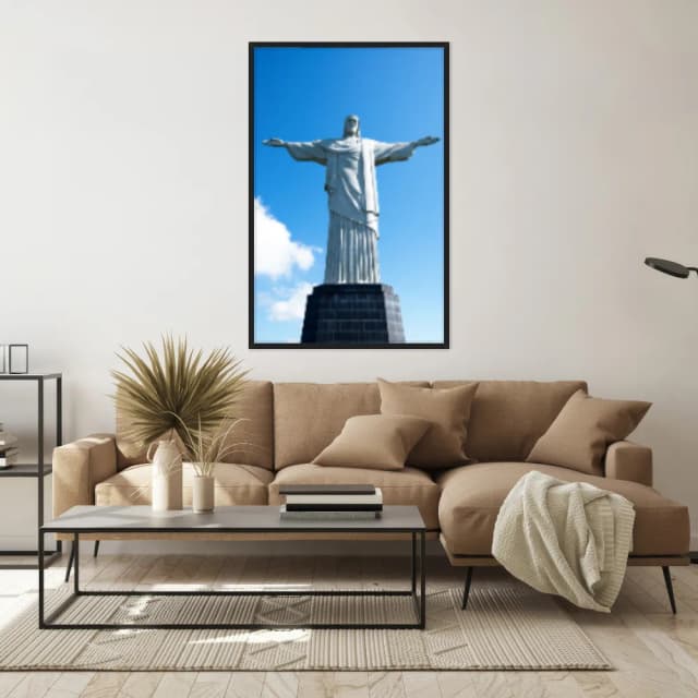 Quadro Decorativo Cristo Redentor Rio De Janeiro